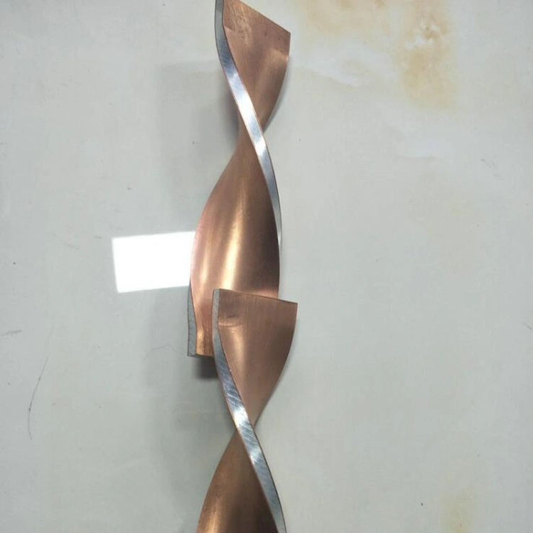 Copper Aluminum Clad Steel Sheet Explosive Bonding Clad Plate